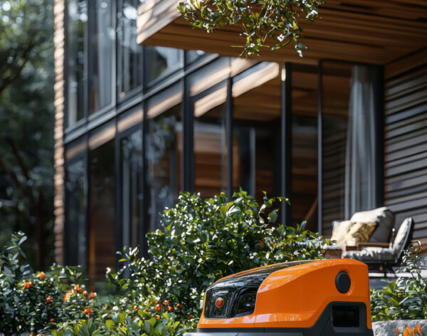 eA pruning robot trimming a shrub in the garden of a beautiful house. Realistic. Maximum quality and detail --ar 9:16 --quality 2 --style raw --stylize 300 --v 6.1 Job ID: d89557f1-25d7-4ce4-ab41-229e14c3222b